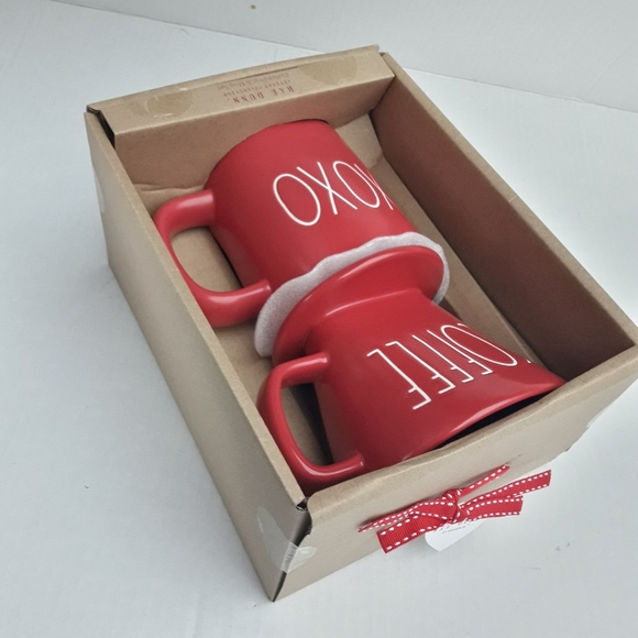 Mug and Coffee Cup Set XOXO Gift for Her or Him NWT Valentine Red New in Box - Picture 9 of 10